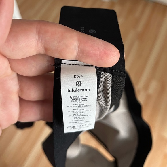 Lululemon ‘Awake to Lace’ Sports Bra 34DD - Picture 6 of 6